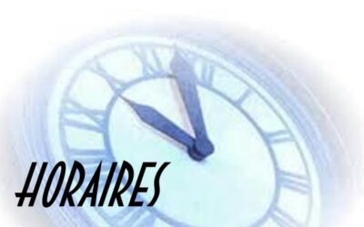 Changement d’horaires THOMAS CHATELLERAULT